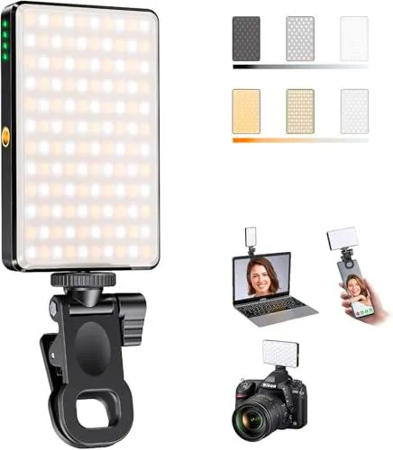 SEAEYES Luz para selfie para teléfono móvil, 120 LED