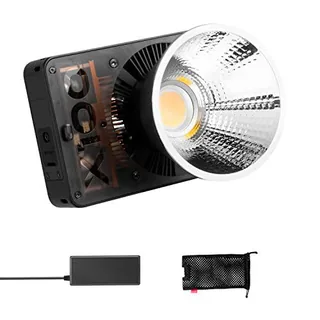 ZHIYUN MOLUS X100 [Oficial] Luz de Video LED 100W 2700K-6500K COB LED Iluminación Continua de Estudio con Control de App Bluetooth Fuente de Alimentación DC/PD para Fotografía de Retrato