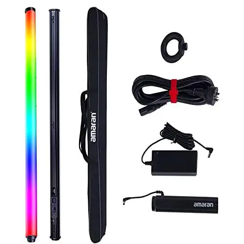Amaran T4c Tubo de Luz LED a Color de 1,2 m con Salida RGBWW de 40W