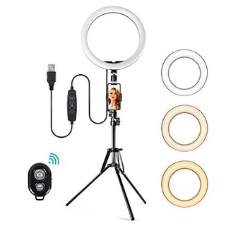 TAOCOCO 12 Pulgadas LED Anillo de Luces con Soporte
