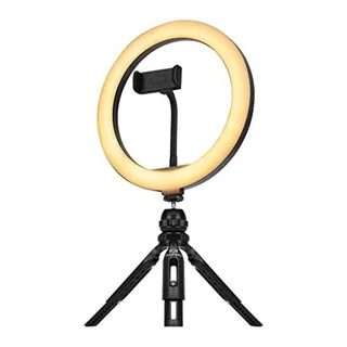 streamplify LIGHT 10 Aro de Luz con Tripode 26cm/10"
