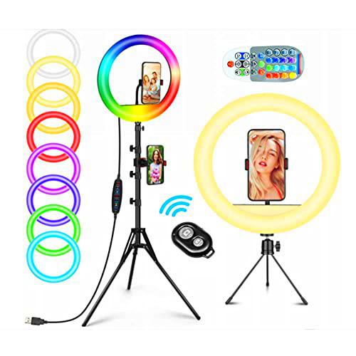 ZITFRI Aro de Luz con Tripode 53&quot; Altura Regulable