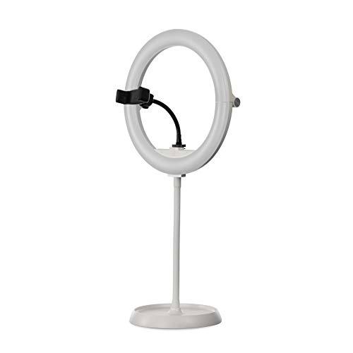 Fovitec - Kit de luz LED bicolor plegable de 25,4 cm.