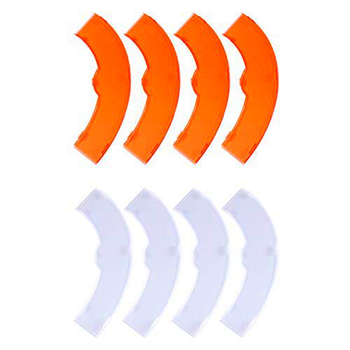 Neewer - Filtro de Color Naranja y Blanco para Neewer 48 centímetros 75W 600W 5500K y 55W 240 piezas LED SMD 5500K Regulable Luz de Anillo