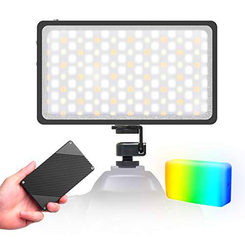 Moman Faretto RGB-Luce-LED-Video-Fotografia, Faro Fotografia Led Colori 2500K-8500K CRI 96+