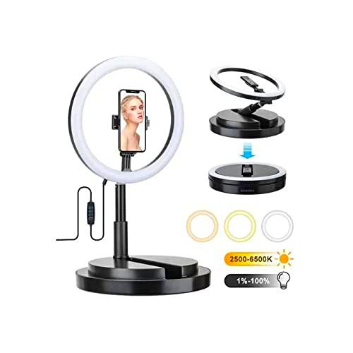 Aro de Luz Led Plegable de 12" - 29 Cm, Muy Fácil de Montar
