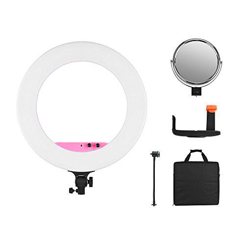 Andoer Anillo de Luz LED 18" de Estudio Fotografía