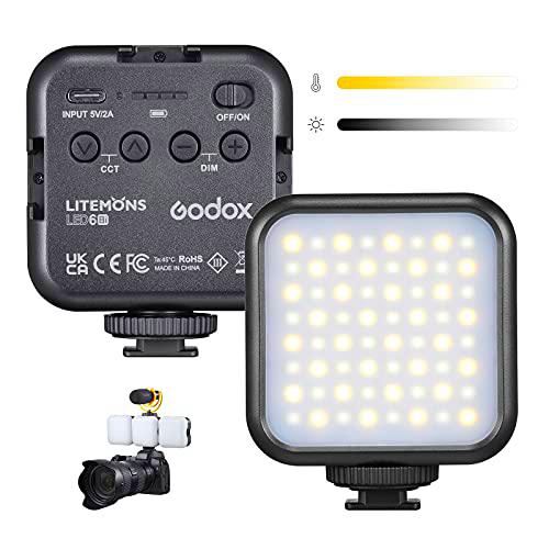 GODOX LITEMONS LED6Bi Lámpara de Video LED Bicolor