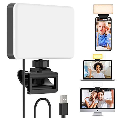 Chesbung Luz para Videoconferencia, Zoom Ring Light