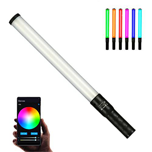 LS-400C 20 W RGB de mano luz de video LED varita de luz de fotografía