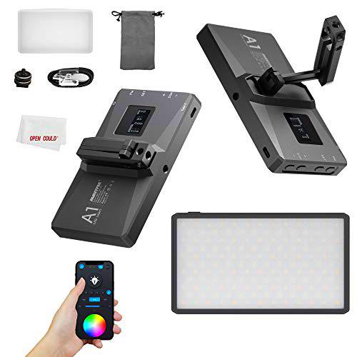 AMBITFUL A1 RGB LED Fill Light, 12W dimmable Full Color LED Video Light