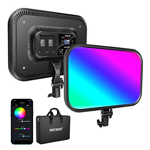 Neewer Panel de Luz de Video LED RGB de 18,3" con Control de Aplicación