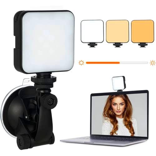 Luz Led para Fotografía Movil y PC. Luz Videoconferencia Portatil