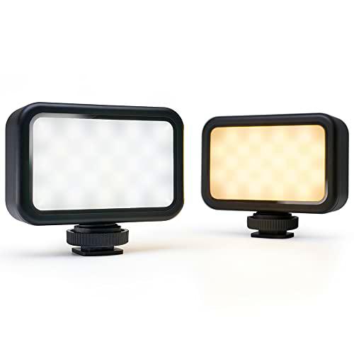 MAXCAM Luce Video LED Bicolore Sulla fotocamera, durata dell'illuminazione 2 Ore