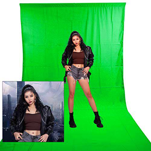 Pyxelstudio Greenscreen Fondo Muselina 1,8x2,7 Metros Verde