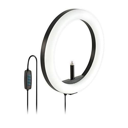 Kensington Anillo de luz LED Bicolor L1000 con Soporte de Webcam para Videoconferencias
