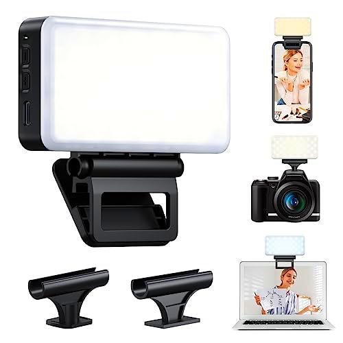 Recargable Luz de Video LED, RGB Luz de Relleno, 3000mAh