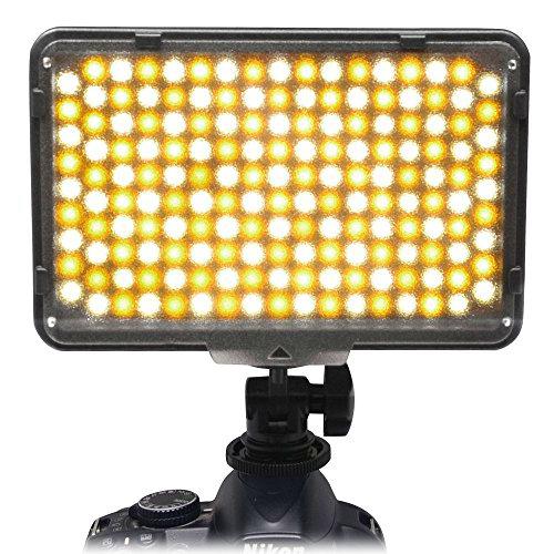 Mcoplus® 168 Bi-color 3200 K - 7500 K Ultra alta potencia Panel profesional Fotografía Digital cámara / videocámara LED Studio iluminación luz de LED para cámara réflex Digital Canon
