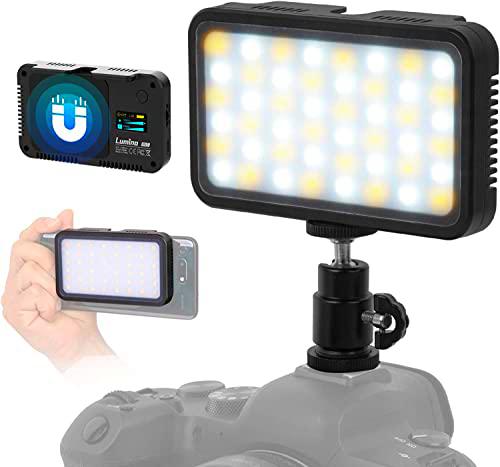 Panel LED-luz-vídeo-fotográfico, MOMAN ML2D Light Bi-Colore,3000K-6500K