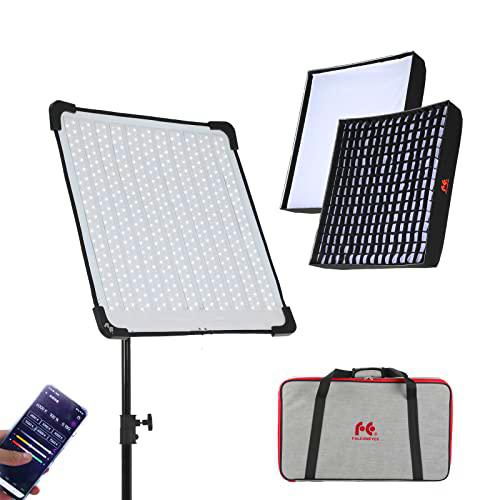 Falcon Eyes RX-24TDX II 150W fotografía impermeable LED Flex luz bicolor 3000K-5600K con RX-24SBHC II con RX-24TDX OB II para cámara de video (RX-24TDX II + SBHC II+OB II)