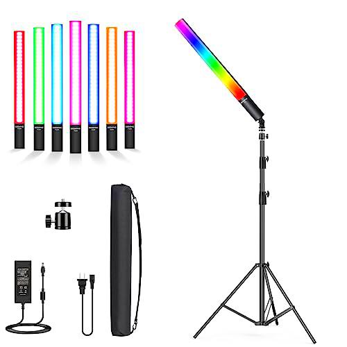 Soonpho Luz de Video LED RGB para fotografía, batería incorporada de 4000mAh
