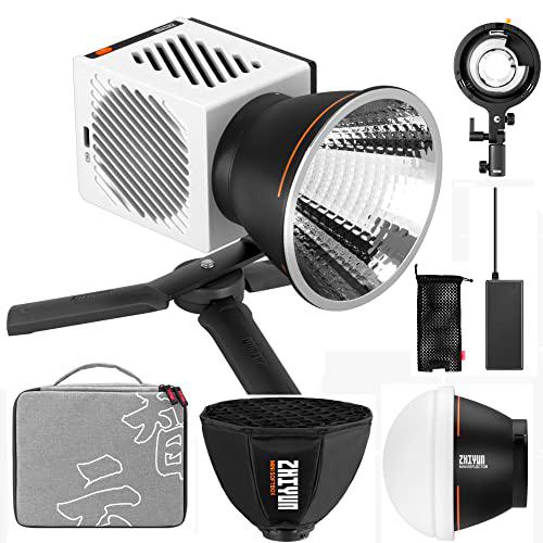 ZHIYUN Molus G60 Combo, luz de vídeo Bicolor, 300 g portátil 60 W COB LED iluminación de Salida Continua