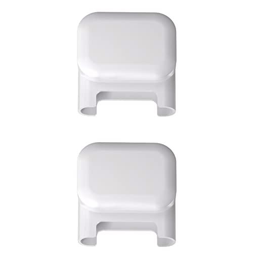 Luces de Relleno LED - Tupwoon Luces Dobles Desmontables y Recargables con 3 Modos de Color y 6 Niveles de Brillo para el Palo Selfie Trípode (Blanco)