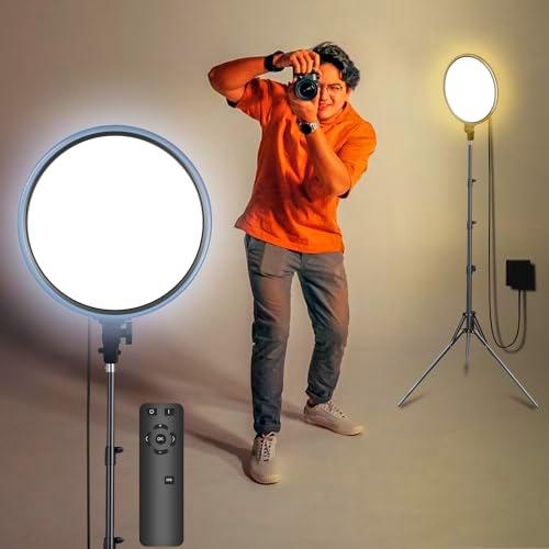 JCOTTON 14 pulgadas Full Screen Key Light para streaming