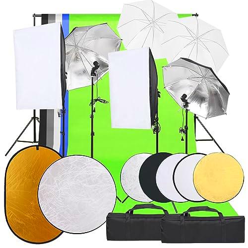 LAPOOH Kit de Estudio fotográfico con Set de Luces
