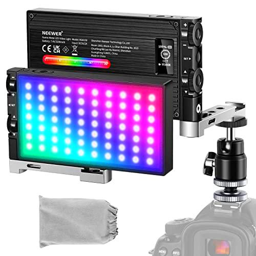 Neewer CRI 97+ Luz de Cámara Video a Todo Color LED RGB150 12W