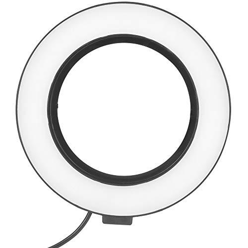 Keenso Selfie Video Light, 6inches Ring Light 72PCS LED Dimmable Light Camera Ring Light Video Fill Light para Youtube/Video/Difusión/Fotografía