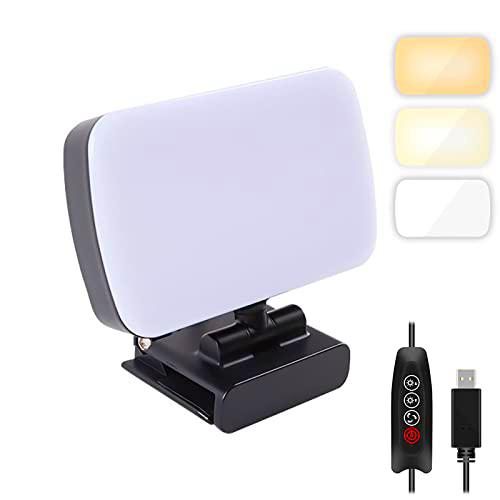 WANGCL Con soporte, iluminación de videoconferencia