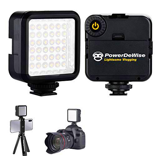 PowerDeWise Iluminación de videoconferencia Luz LED Regulable