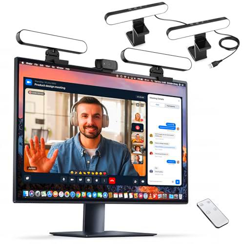 yAyusi Iluminación para Videoconferencias con Dos Lámparas