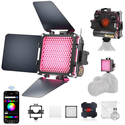 ZHIYUN FIVERAY M20C [Oficial] 20W RGB Luz de Video con 2700-6500K