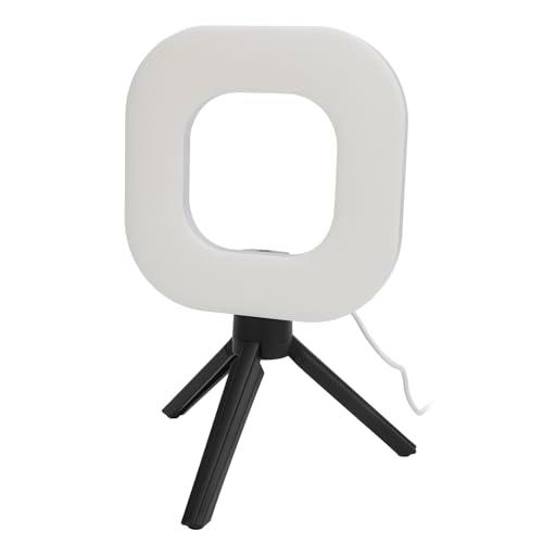 Luz de Vídeo USB, Lámpara LED con Clip para Portátil con Trípode