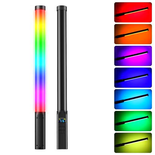 ULANZI VL119 - Lámpara de vídeo portátil (10 W, 360 º colores completos