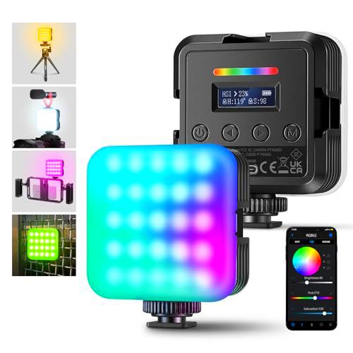 NEEWER RGB62 - Lámpara de vídeo RGB magnética con Control de aplicación