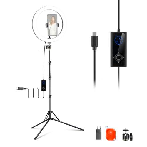 NEEWER 12" 24W Aro de Luz LED Potente con Soporte Trípode