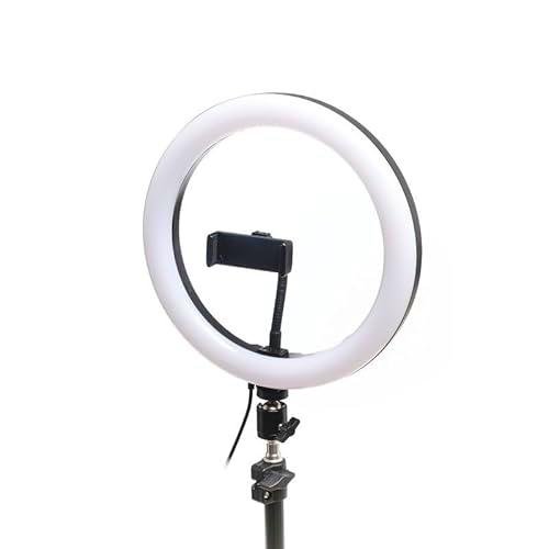 Kit de aro de luz LED de 10" con trípode Ajustable de 200 cm