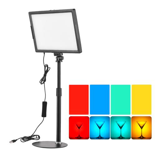 Andoer Luz LED de vídeo LED de 15 W, 3000 K - 6500 K