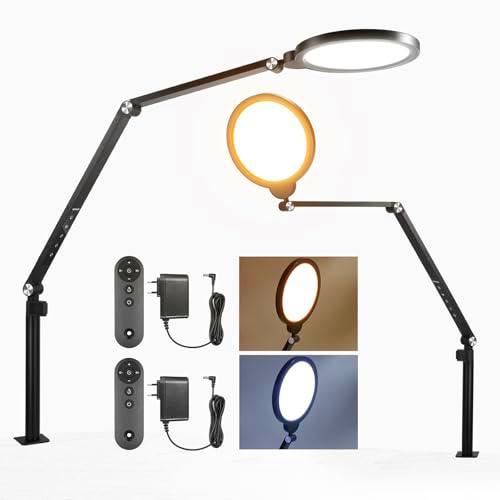 NEEWER BÁSICO 18W 7" Aro Luz LED Circular con Soporte Escritorio/C Clamp