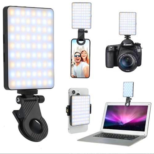 M140 LED Selfie Light con batería de 2000 mAh, 6500 K