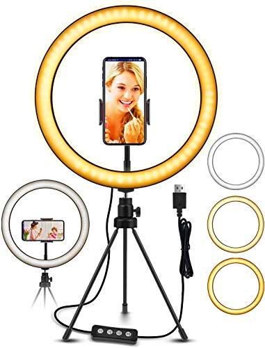 ELEGIANT Anillo de Luz LED Fotografia 10.2" de Escritorio