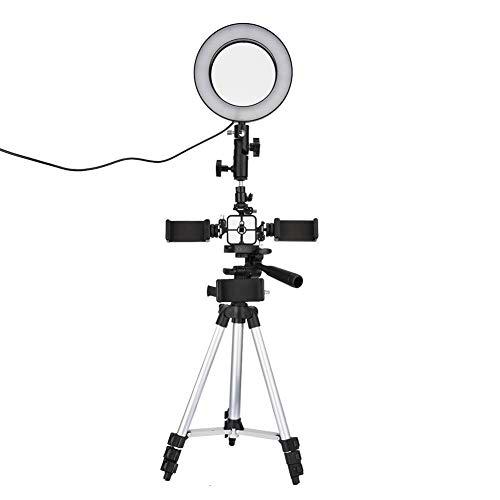 16 cm LED Anillo De Luz Con Trípode,Ring Light Regulable Con 240 Luces De Bolas De Iluminación,Para Fotografía De Productos De La Tienda En Línea