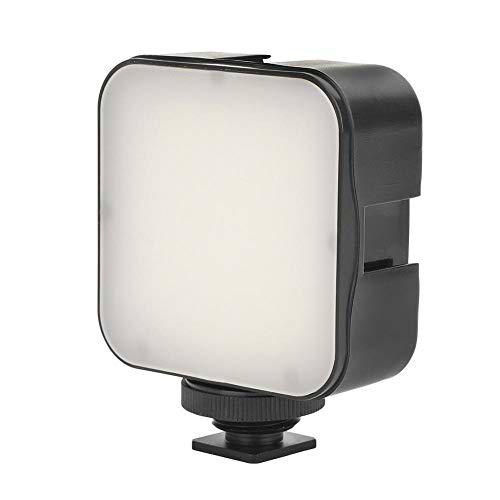 Atyhao Luz de Relleno portátil, lámpara de luz de Relleno de Chip de 49 LED para fotografía Teléfono Live 6500K Temperatura de Color