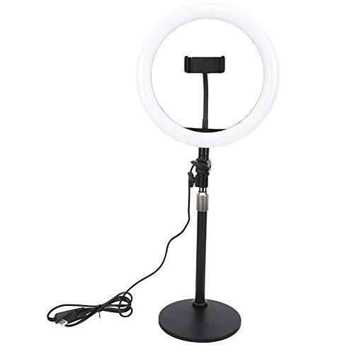 Luz circular de 10"con trípode - Anillo de luz para autofoto Regulable