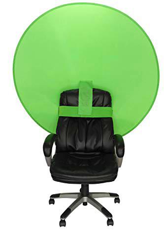 Webaround Fondo De Cámara Web Portátil, Big Shot, (Gen2) |Clave De Croma Verde|56&quot;